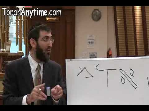 Rabbi Mordechai Kraft – The Hebrew Language the DNA of Creation