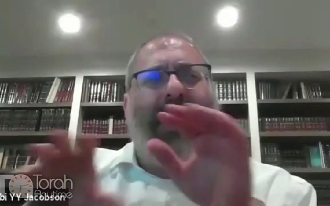 Rabbi YY Jacobson – Faith in Times of Crisis (Zoom)