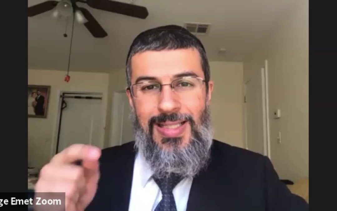Rabbi Binyamin Yuhanan – Parashat Vayera