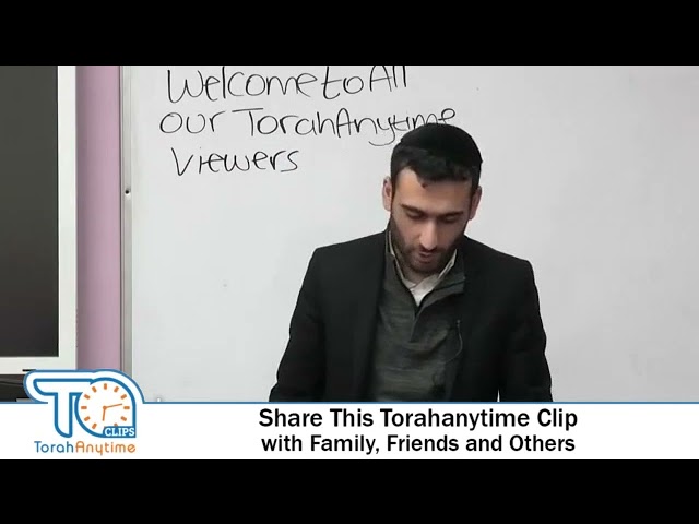 Keep the Change – R. Eliyahu Maksumov – TorahAnytime.com