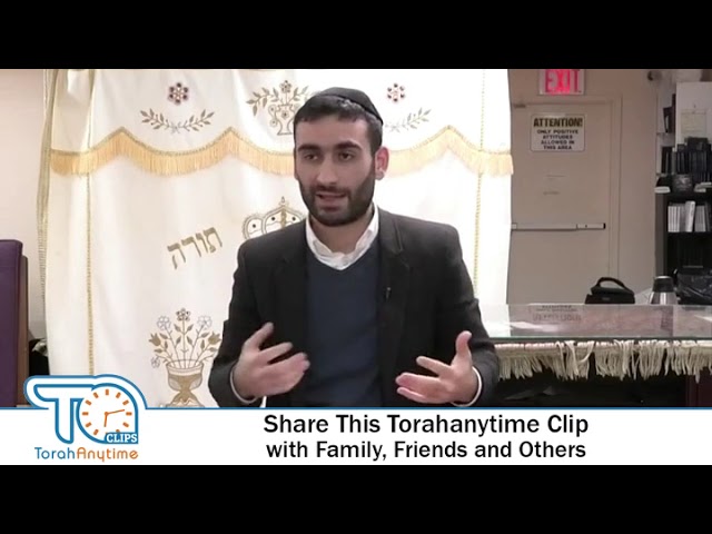 Make it Personal – R. Eliyahu Maksumov – TorahAnytime.com